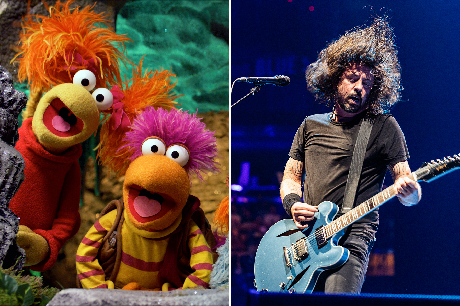 Dave Grohl’s new ‘Fraggle rock’ theme song. Why not?