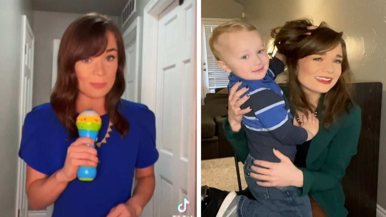 An ex-news anchor makes TikTok viral by reporting on her son’s tantrum hilariously