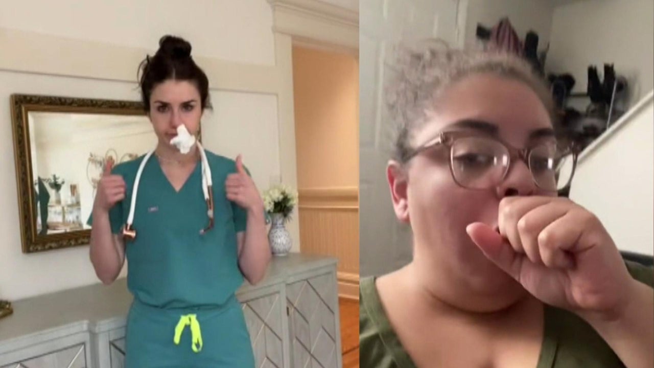 TikTok is a warning to health care workers about having to work with COVID-19