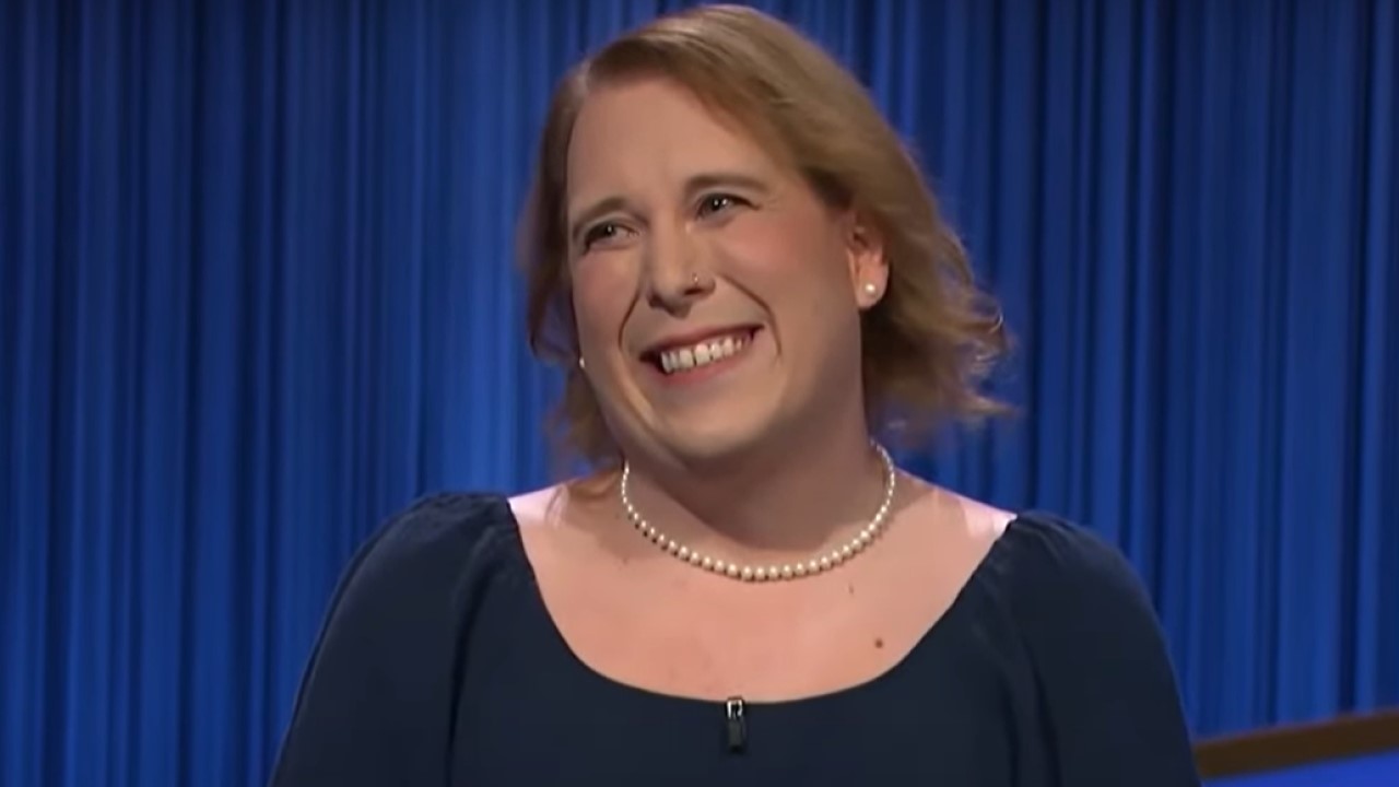 Jeopardy Champion Amy Schneider Explains Why She Wears a Pearl Necklace on The Show