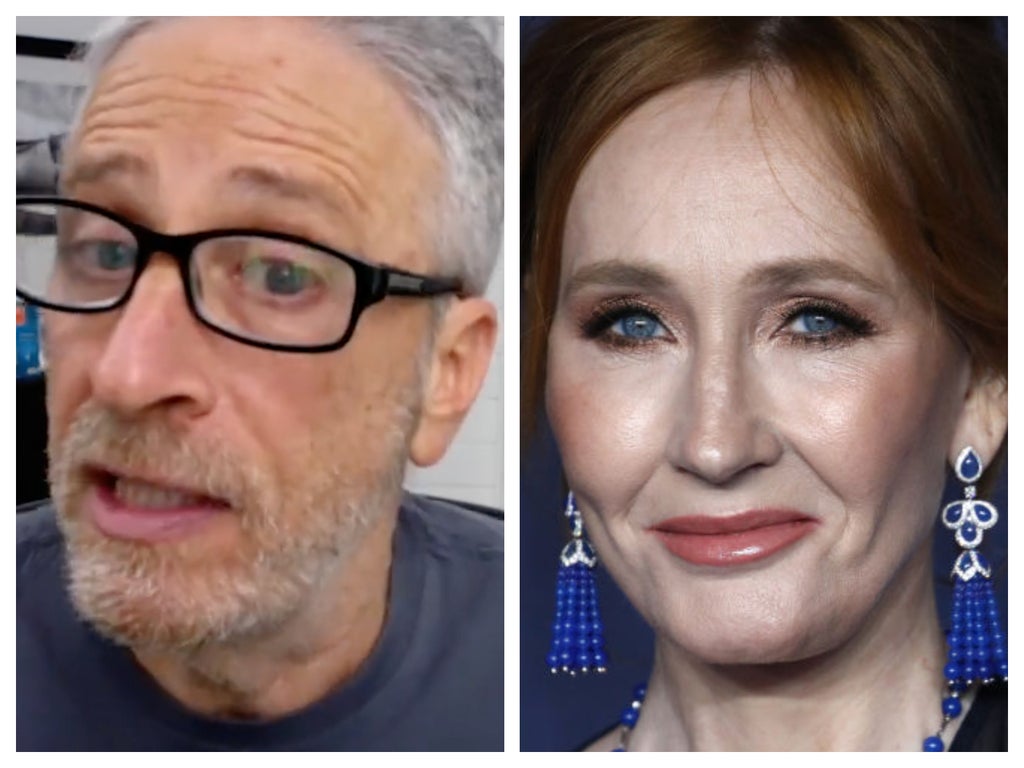 Jon Stewart says ‘eat my a**’After being accused by JK Rowling of being anti-semitic