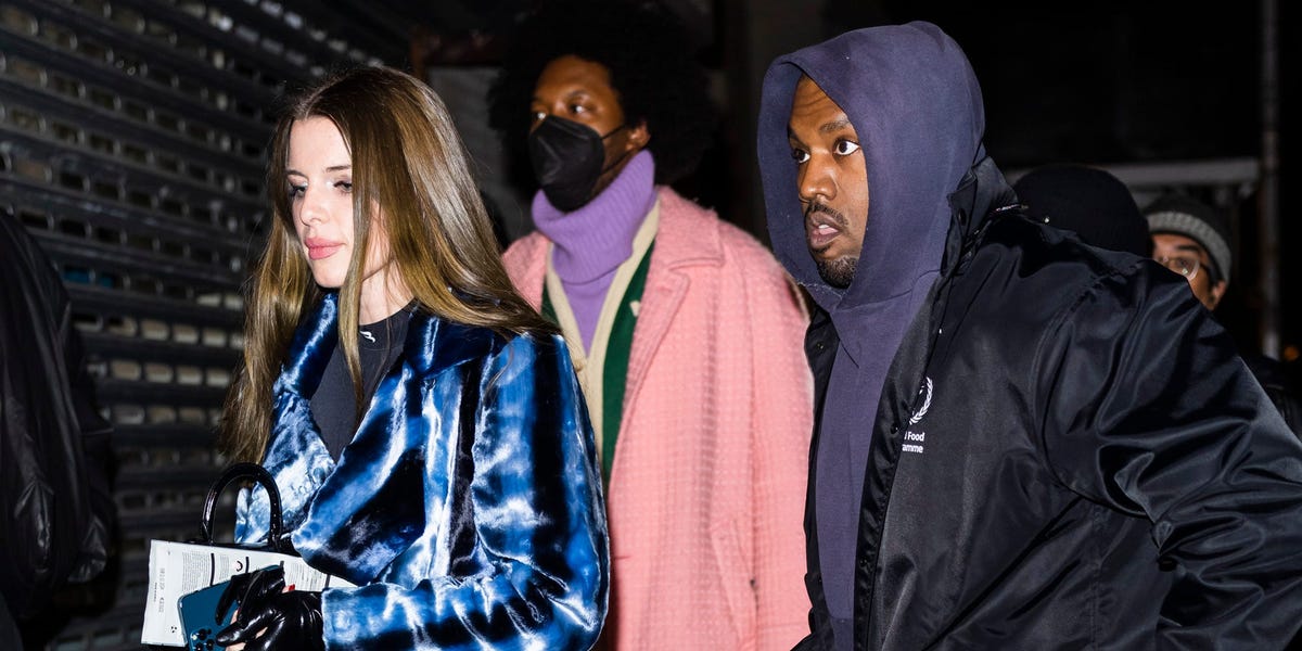 Julia Fox Said Kanye Wild Filled a Suite in a Hotel with Clothes For Her