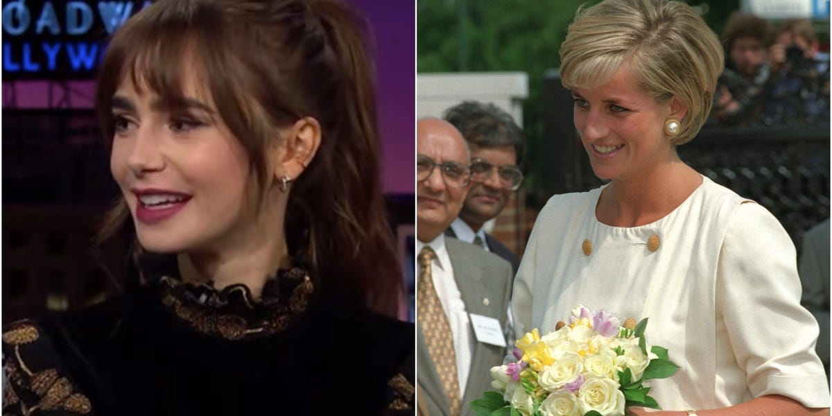 Lily Collins Claims She Taken Princess Diana’s Flowers From Her Toddler