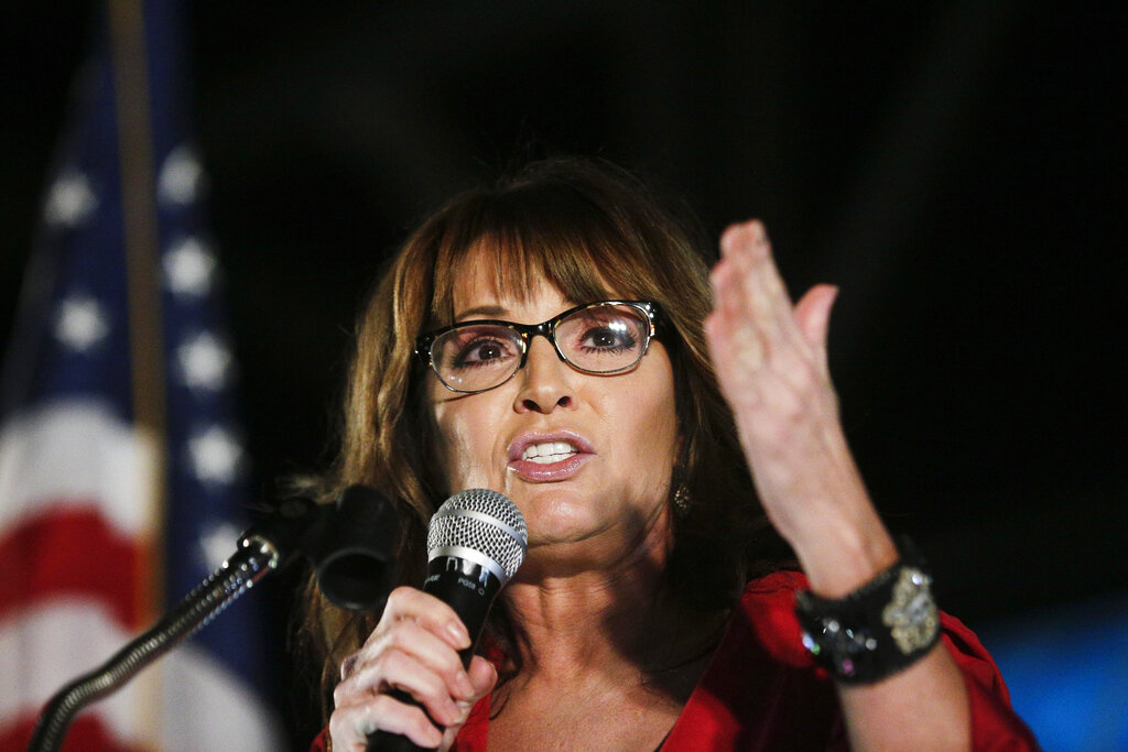 Sarah Palin’s Covid Test is Positive, Delaying the Start Of Her Trial in her Libel Suit Against New York Times