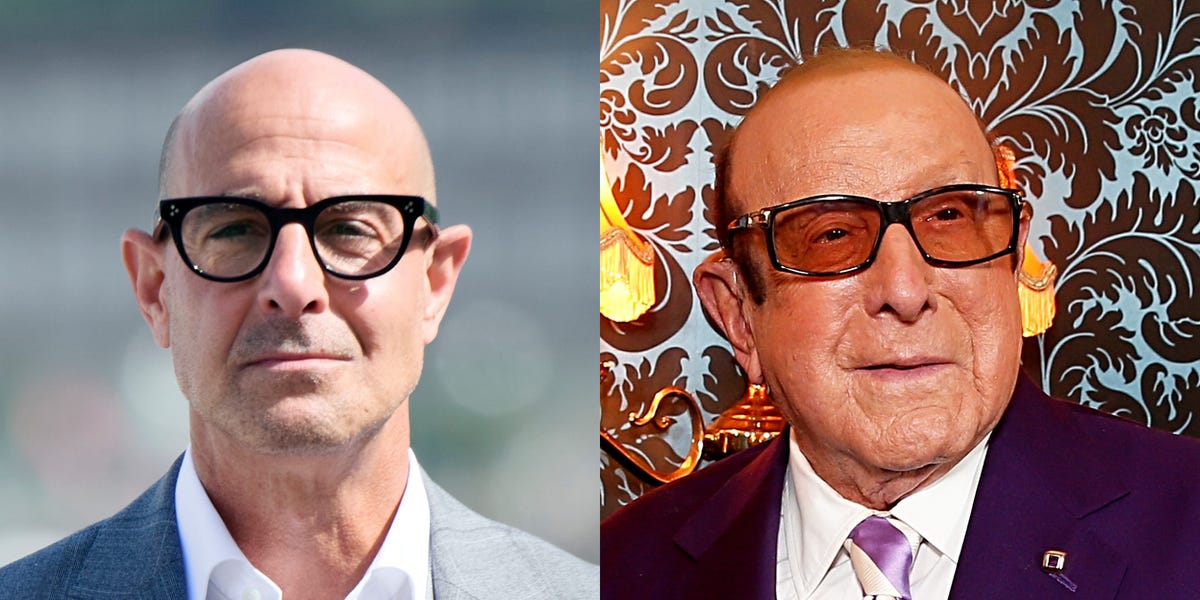 Stanley Tucci said that Clive Davis approved of Tucci's performance as Him