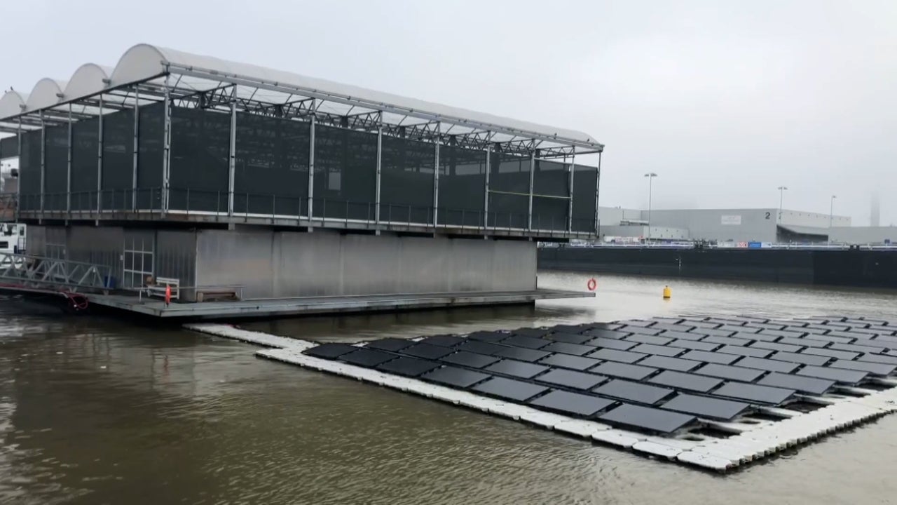The Netherlands is home to the first floating farm in the world