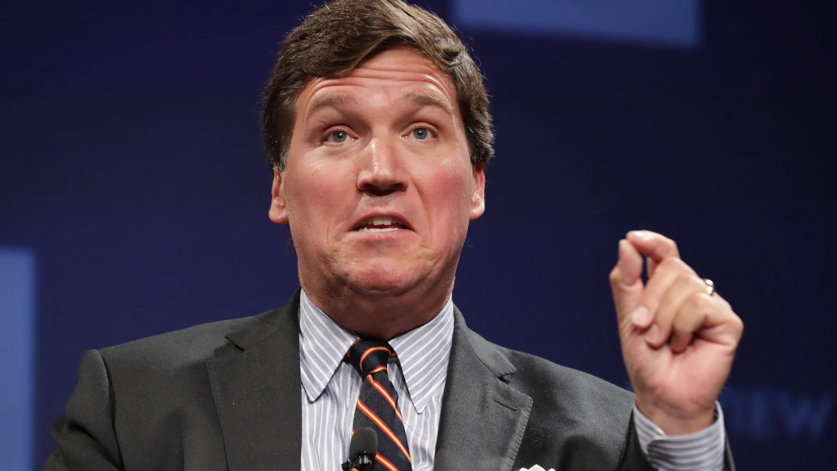 Tucker Carlson Critises Outdoor Appearances of Masked Biden, Unmasked AOC at the Same Show