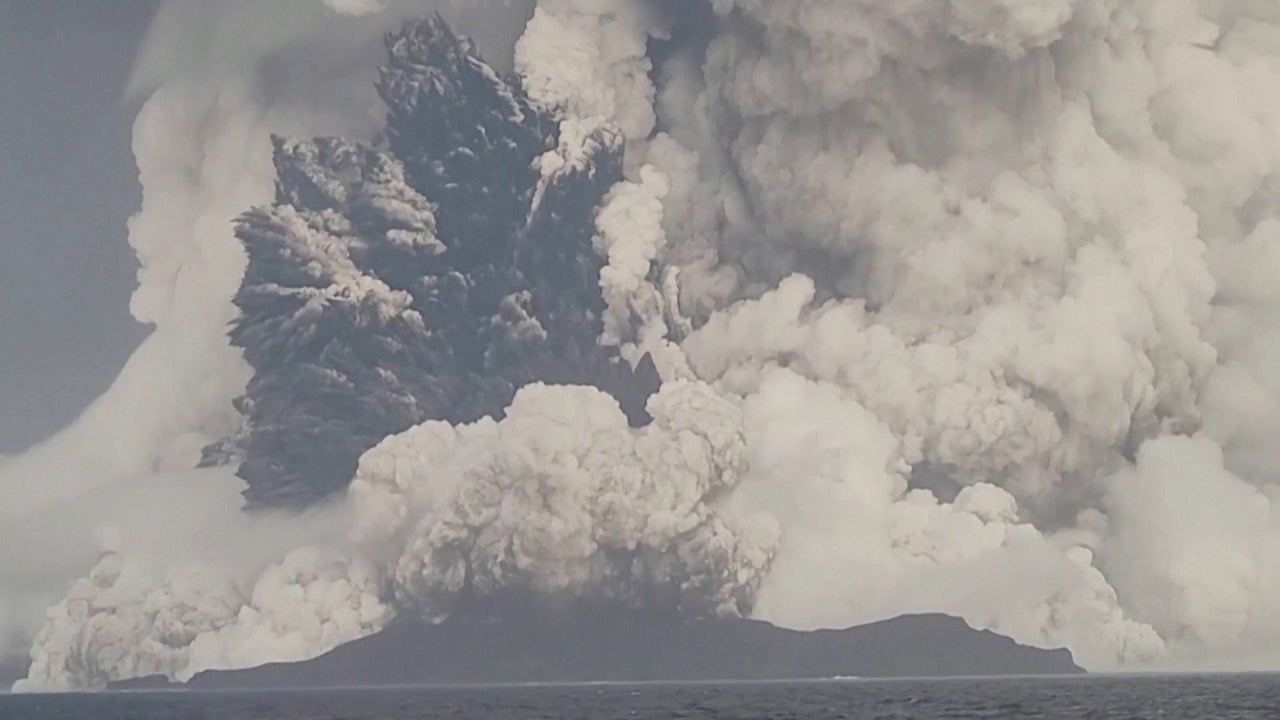Volcano Explodes Underwater near Tonga, Leading To Several Tsunami Warnings