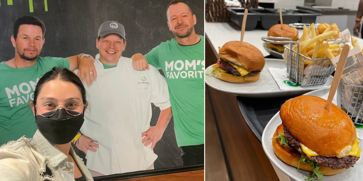 I Tried a Burger From Mark Wahlberg’s Fast-Casual Chain Wahlburgers