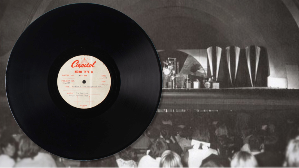 Rare ‘Beatles at the Hollywood Bowl’ Vinyl Acetate Sells for $25,000
