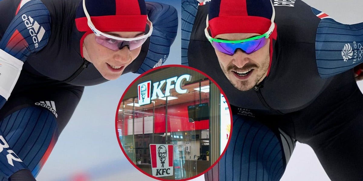 Team GB Speed-Skating Couple Eat KFC on Valentine’s Day at Olympics
