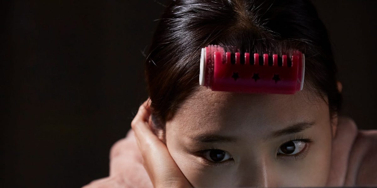 Wearing Hair Rollers in Public Is the Hot Gen Z Look in South Korea