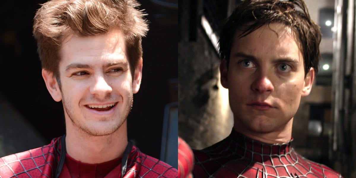 Andrew Garfield Practiced Tobey Maguire’s ‘Spider-Man’ Lines Stoned