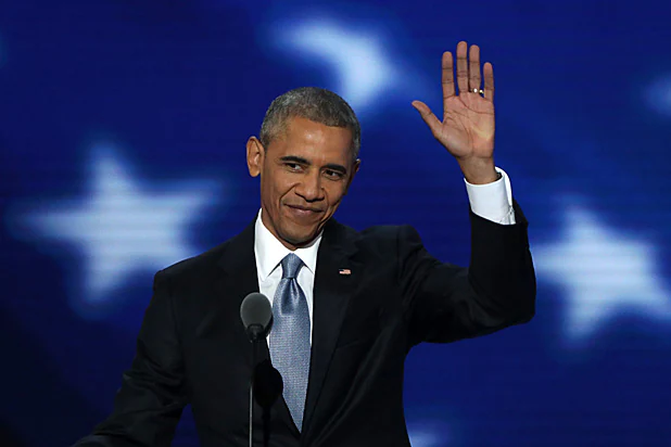 Barack Obama at Democratic Convention