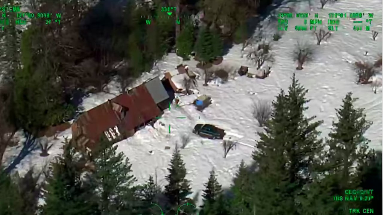 A Couple and Their Dog Rescued After Being Snowed in for 2 Months in California Cabin
