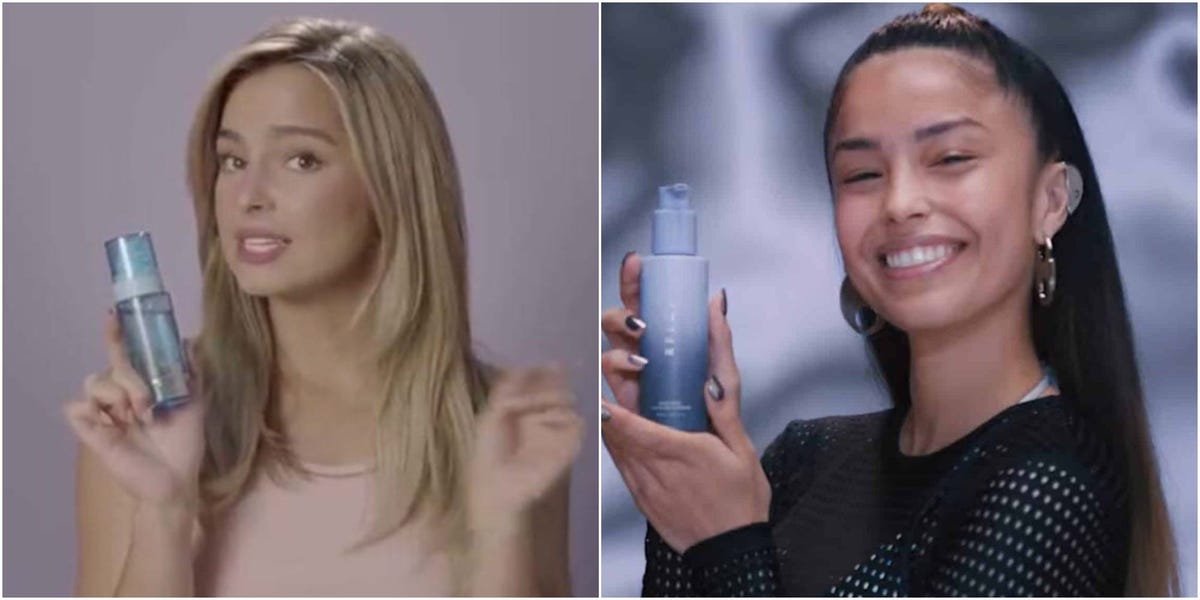Addison Rae Launches ‘Blue Light Face Mist’ After Valkyrae