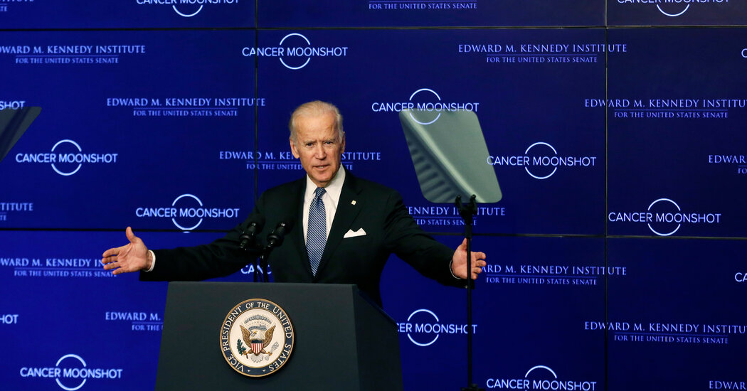 Biden to Present Plan to Cut Cancer Death Rate in Half