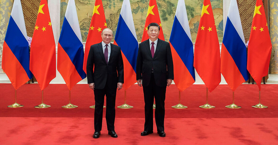 Bond Between China and Russia Alarms U.S. and Europe Amid Ukraine Crisis