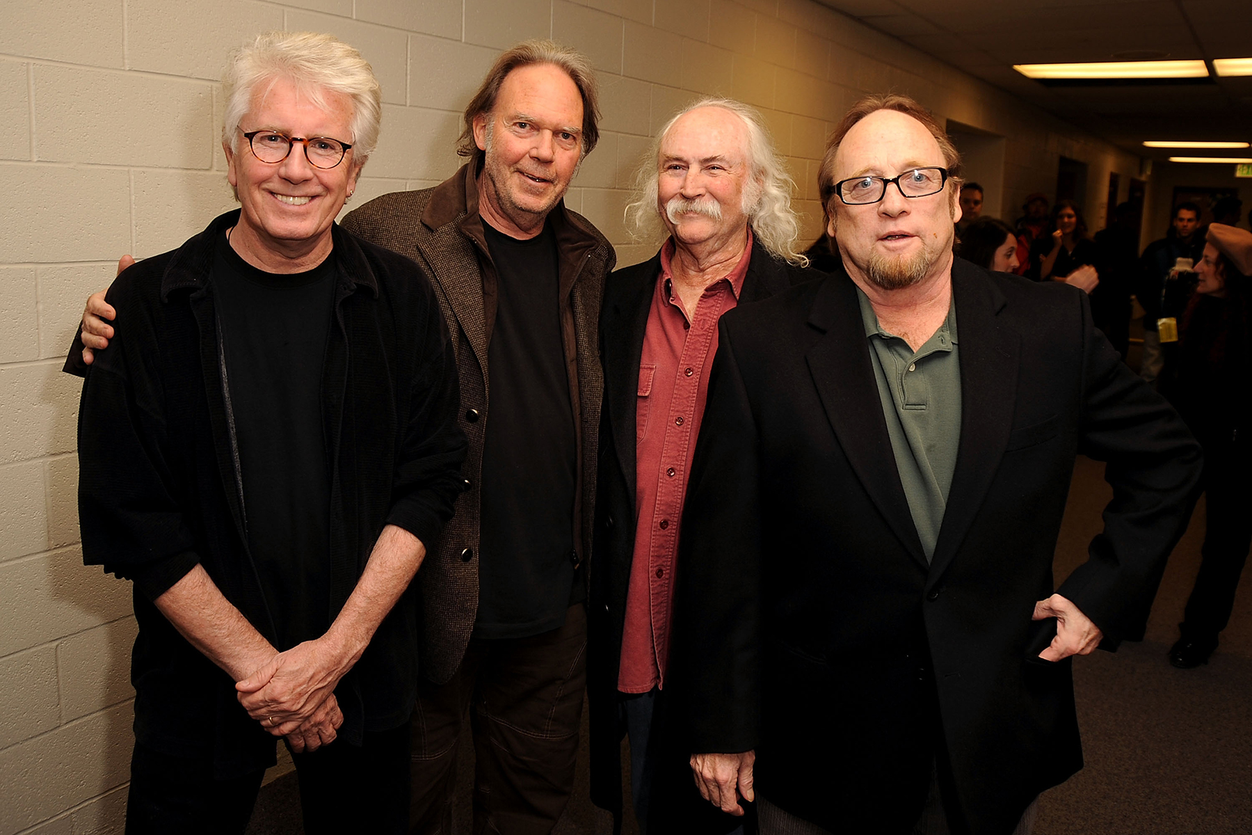Crosby, Stills, and Nash are joined by Neil Young in removing music from Spotify