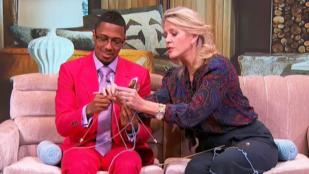 Deborah Norville Shares Love of Knitting With Nick Cannon, Makes Pizza With Drew Barrymore