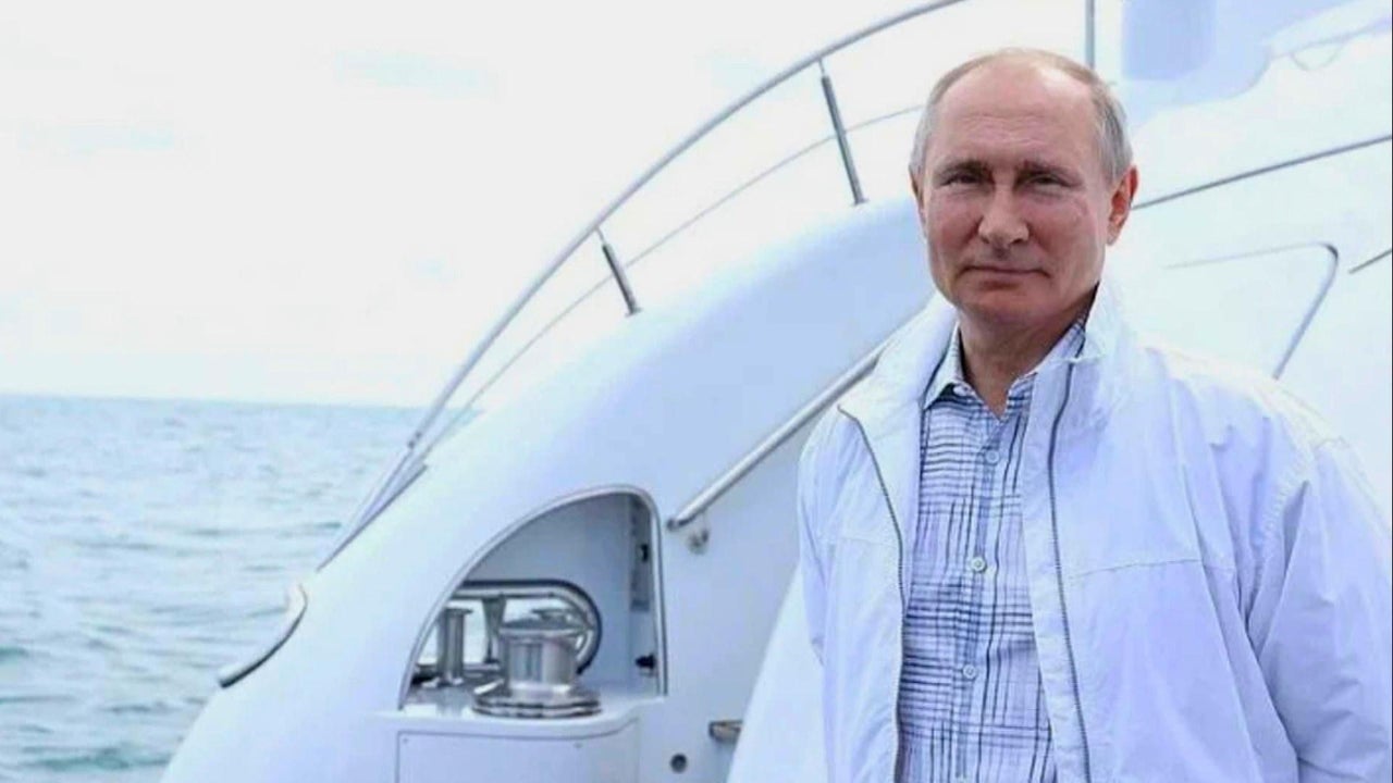 Inside Putin’s $125M Yacht That Just Left the German Port Where It Was Being Refurbished