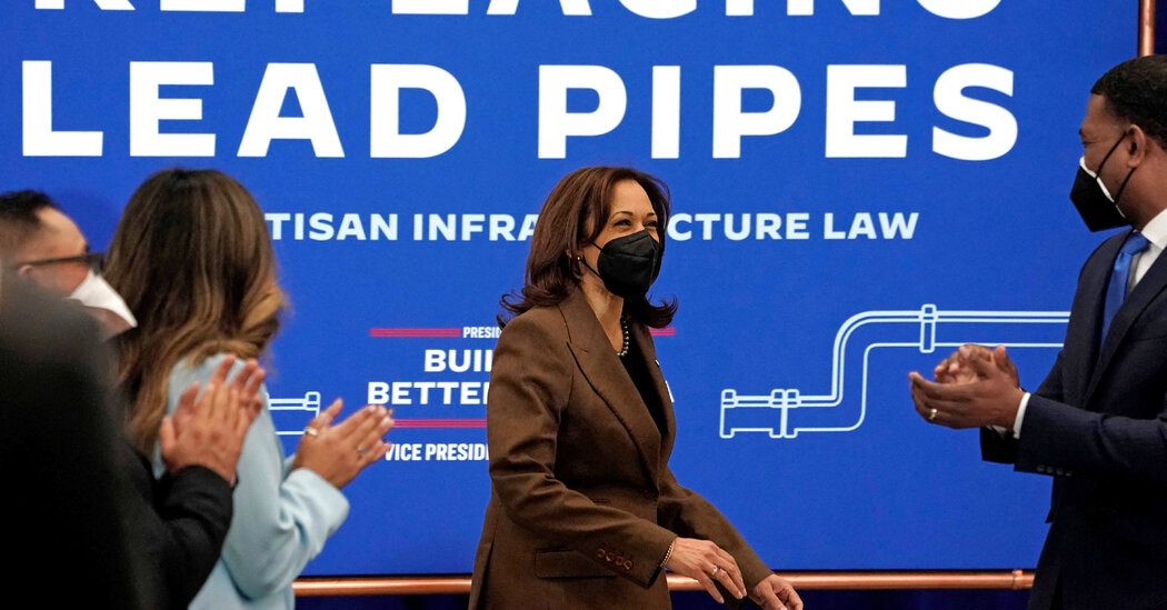 Lead Pipe Removal Is an ‘Equity Issue,’ Harris Says