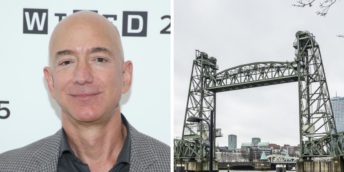 Locals plan to pelt Jeff Bezos’s superyacht with rotten eggs amid Dutch bridge row
