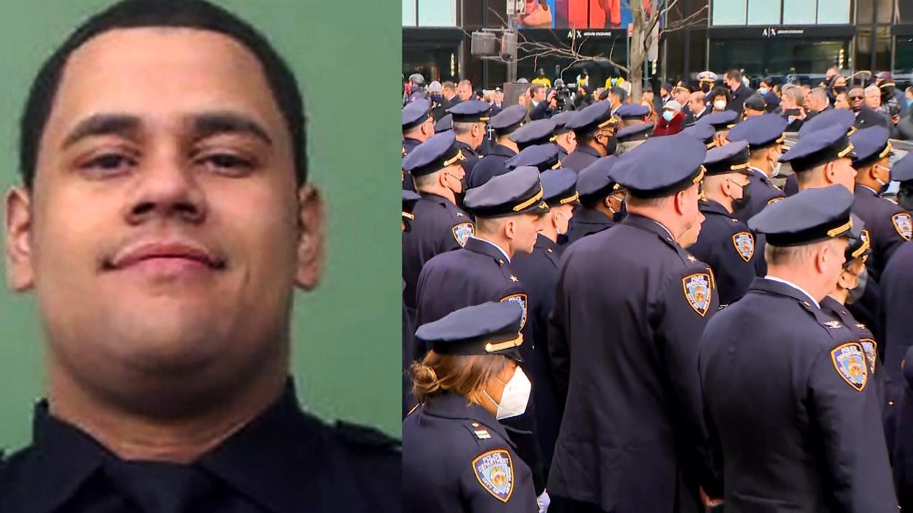 NYPD’s Wilbert Moura Mourned at St. Patrick’s Cathedral By Thousands Less than a Week after Partner’s Funeral
