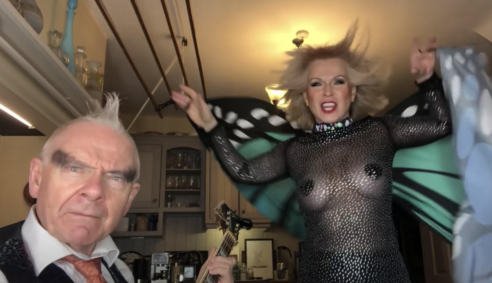 Robert Fripp and Toyah Willcox Cover ‘Bullet With Butterfly Wings’
