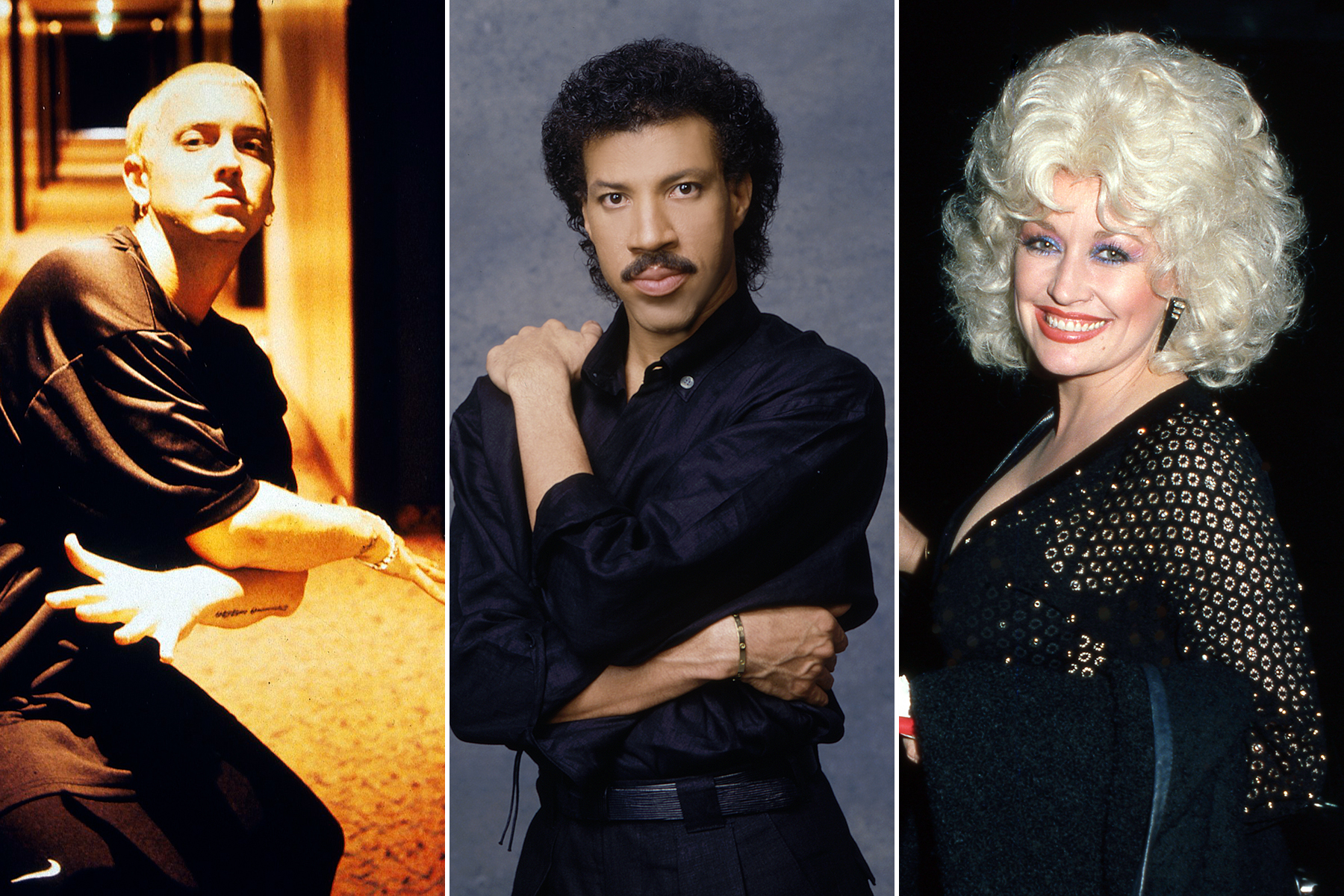 Rock Hall of Fame: Eminem and Dolly Parton, Lionel Richie and Lead Nominees