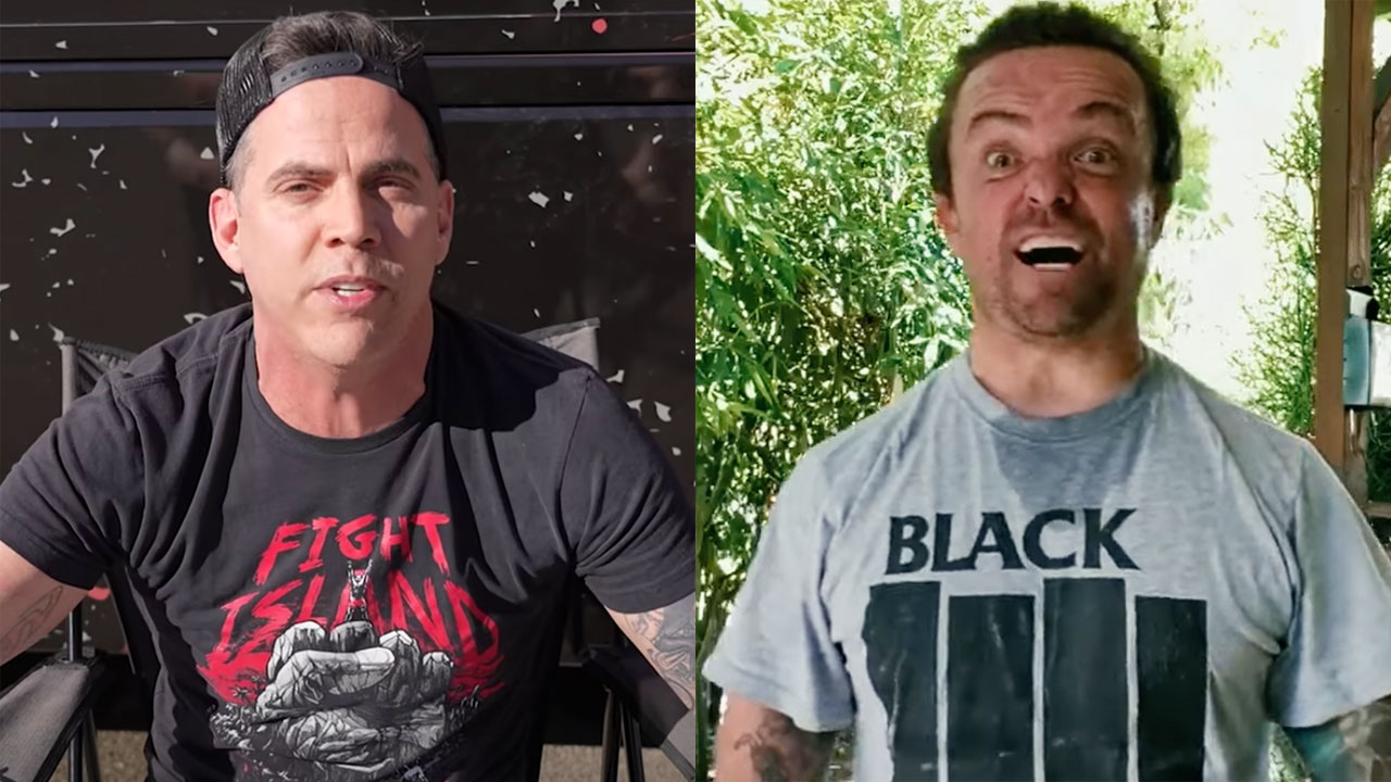Steve-O Talks Missing The WWE Royal Rumble And How Wee Man Felt After Getting Thrown Through A Table By Brock Lesnar