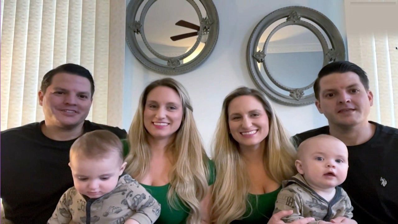 Twin Sisters Who Married Twin Brothers Each Give Birth to Baby Boys