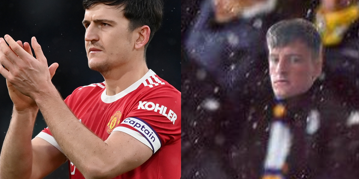 Why was there a random person photoshopped into Harry Maguire’s Twitter post?