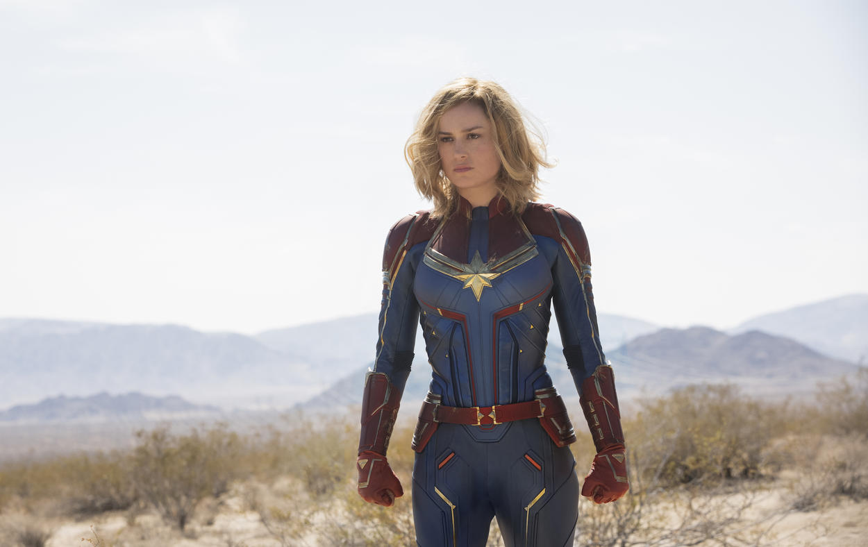 Captain Marvel in first MCU movie.