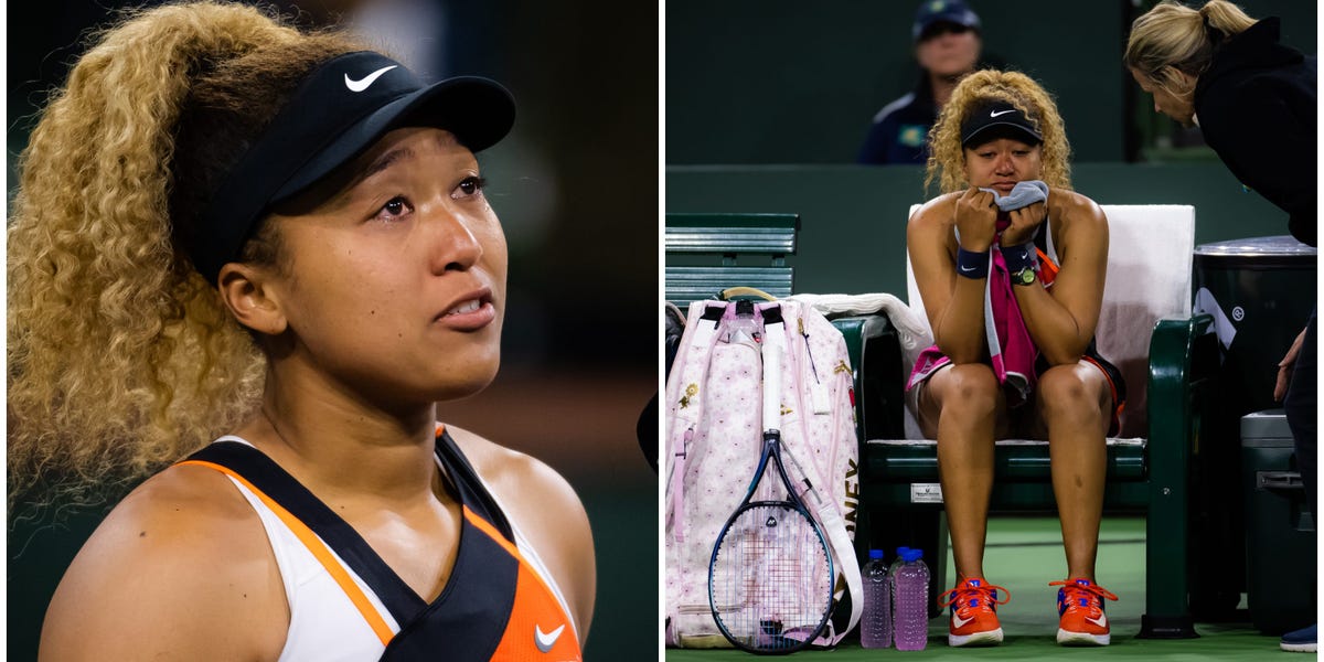 Naomi Osaka Addresses the Crowd after her match was interrupted by a heckler