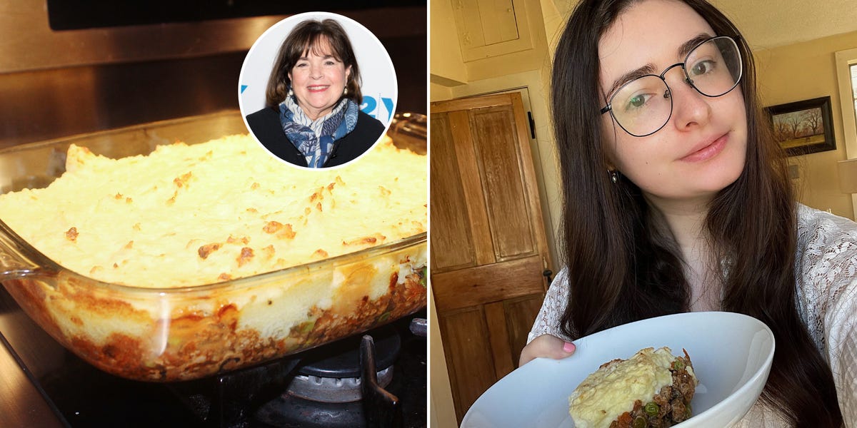 Ina Garten’s Shepherd’s Pie recipe was easy and delicious