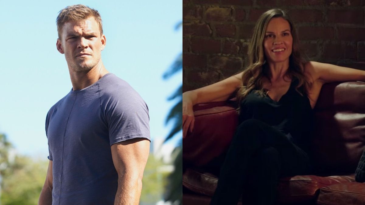 Reacher Star Alan Ritchson is Teaming Up With Hilary Swank To Make a New Movie