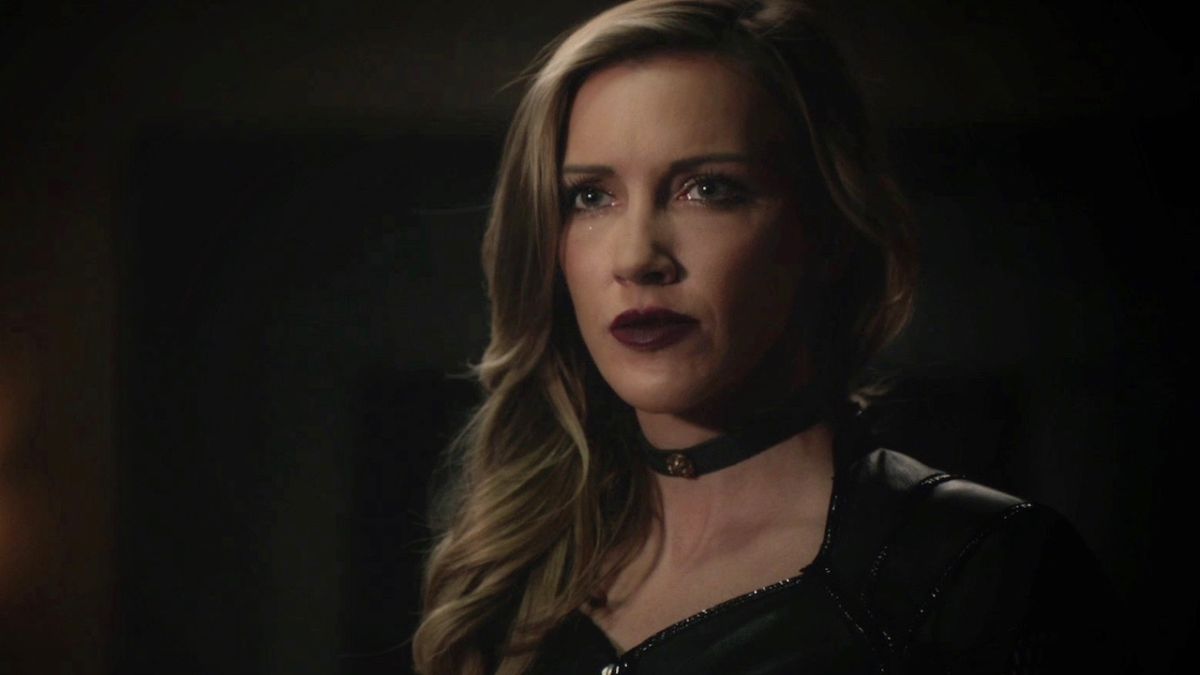 Quentin Lance may not approve of Katie Cassidy’s first movie as an Arrow vet.