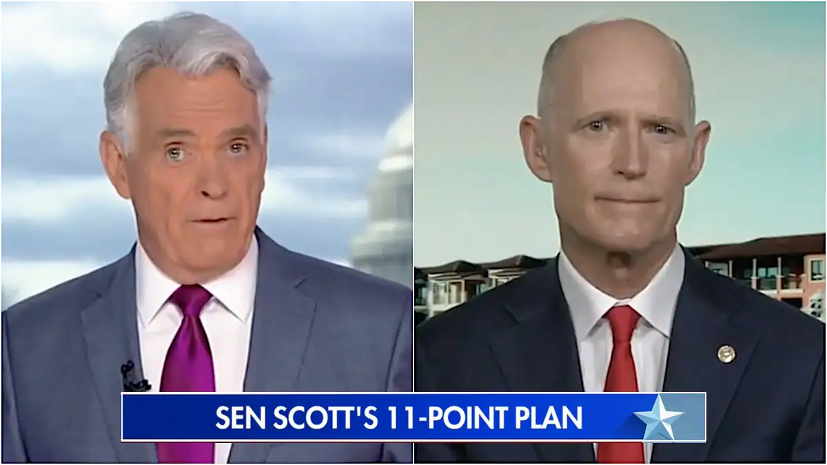 Fox News’ John Roberts Crushes Sen. Rick Scott’s Attempt to Dismiss His Agenda as ‘Democrat Talking Points': ‘It’s in Your Plan!’ (Video)