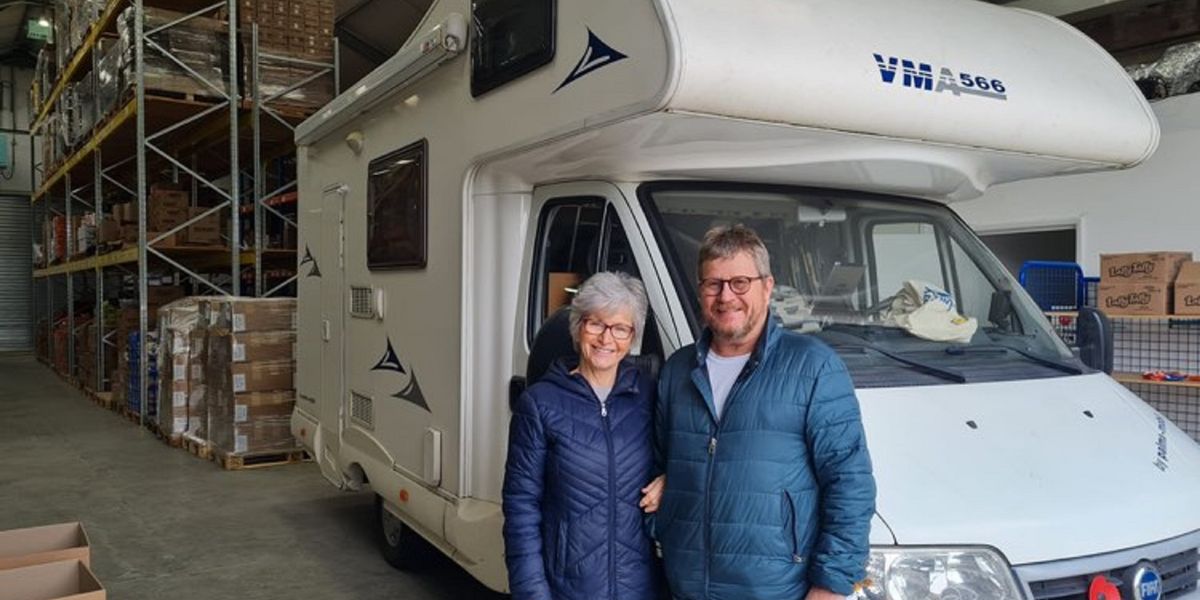 Hampshire couple give Molly their motorhome to people fleeing Ukraine