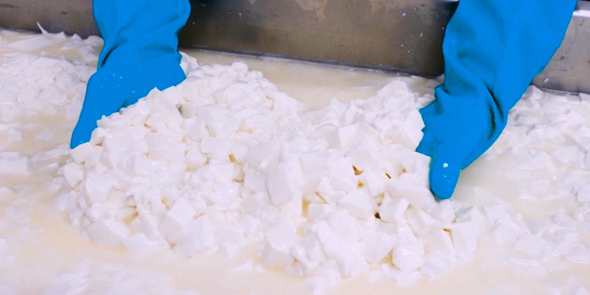How Brine-Aged Feta is Made in Greece