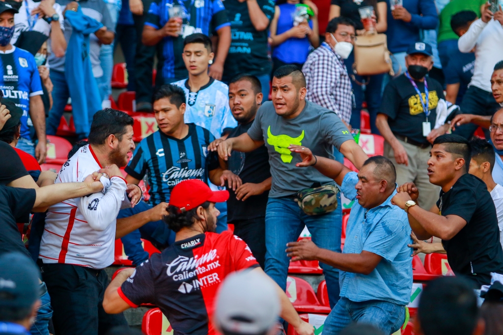 Mexican Soccer Match Converts into Massive Riot; 22 People Injured