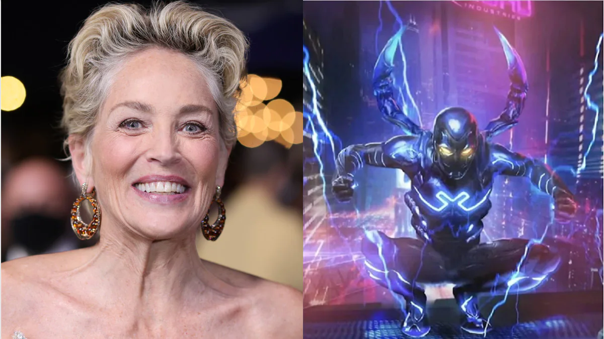 Sharon Stone to Play Victoria Kord, the Villain in DC’s Blue Beetle (Exclusive).