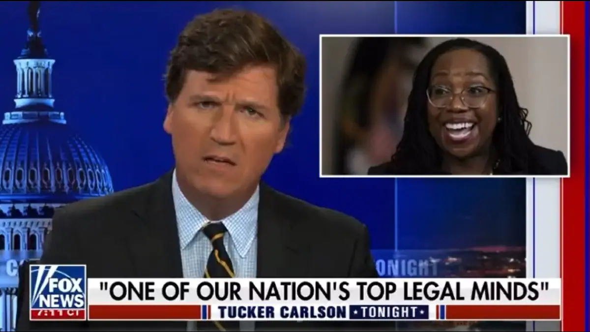 Tucker Carlson Wants to See SCOTUS Nominee Ketanji Brown Jackson’s LSAT Score for Some Reason (Video)