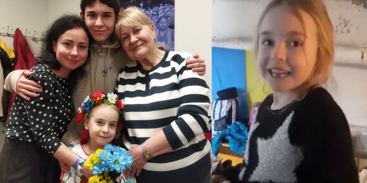 Ukrainian girl singing Let It Go is reunited in Poland with her mother
