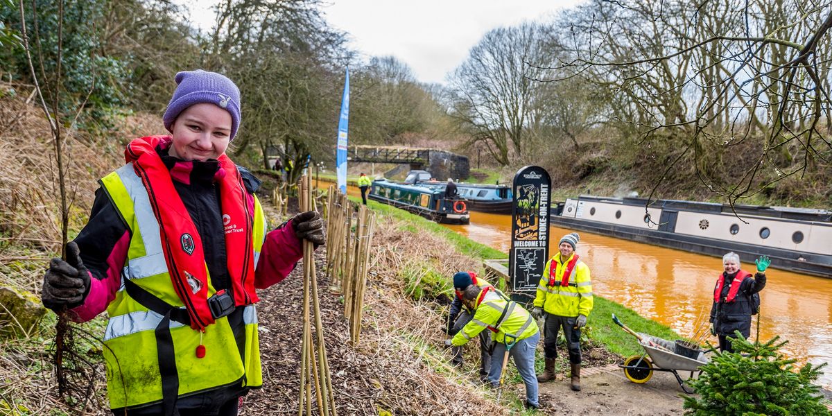 Waterways charity will plant thousands of trees in spring