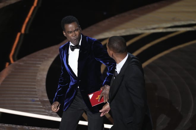 Will Smith hits Chris Rock, Beyonce sings