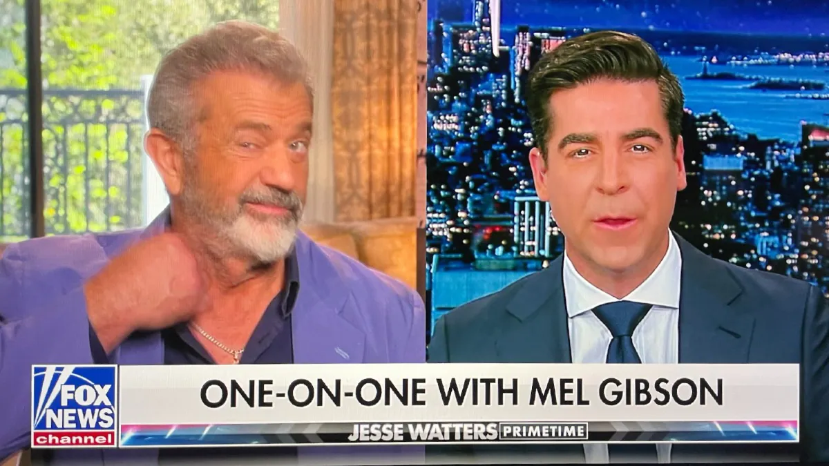 Mel Gibson Interview Cut Off After Jesse Watters’ Slapgate Query