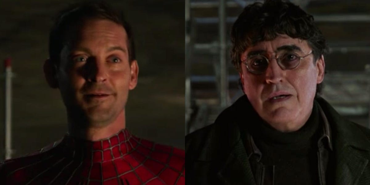 Alfred Molina ‘Got Teary’ Over His and Tobey Maguire’s Reunion Scene