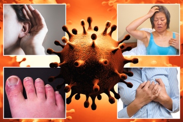 From Covid toe to burping - 9 unusual virus symptoms and side effects to spot